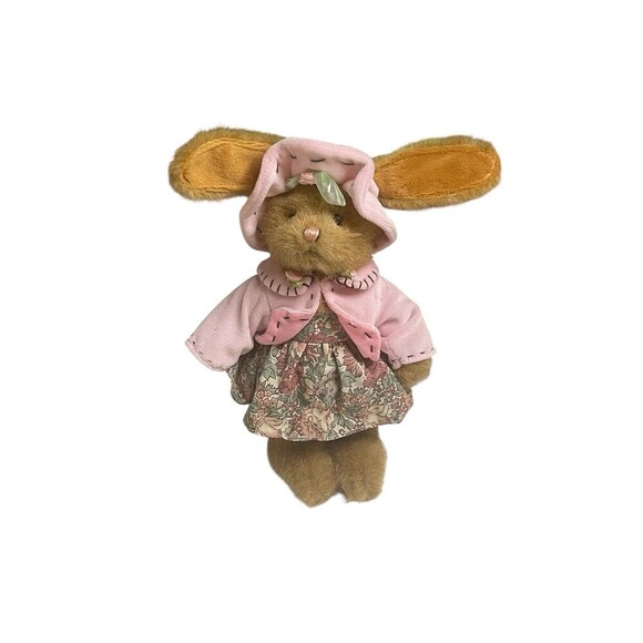 Hug Fun Vintage Bunny Rabbit Easter Spring 2001 Plush Stuffed Animal Toy Gift Ex - Picture 1 of 13